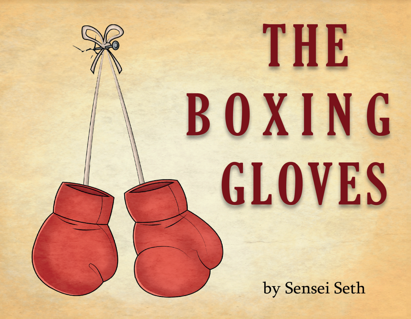 "The Boxing Gloves" Hardcover Children's Book by Sensei Seth