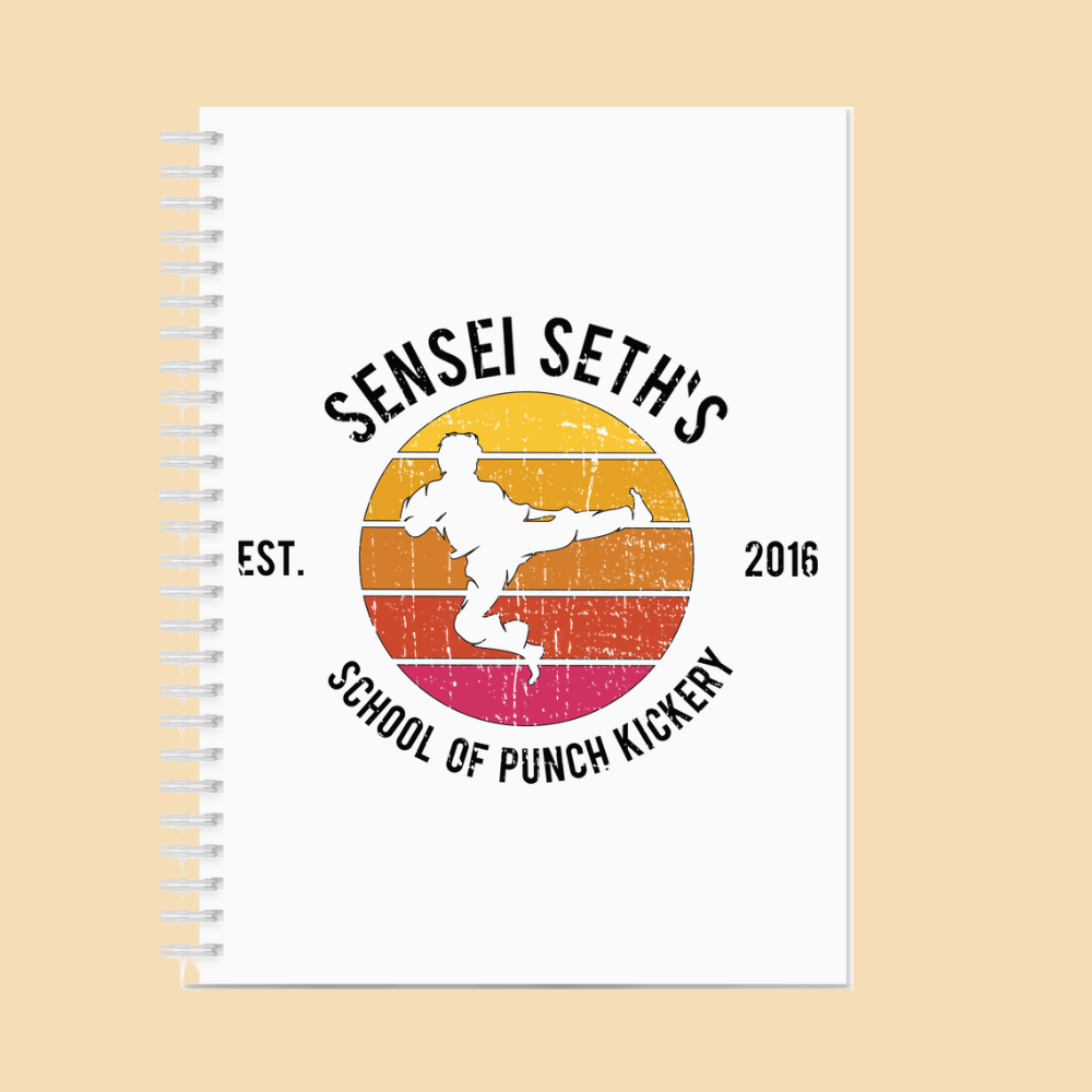 Sensei Seth's School Horizon Notebook