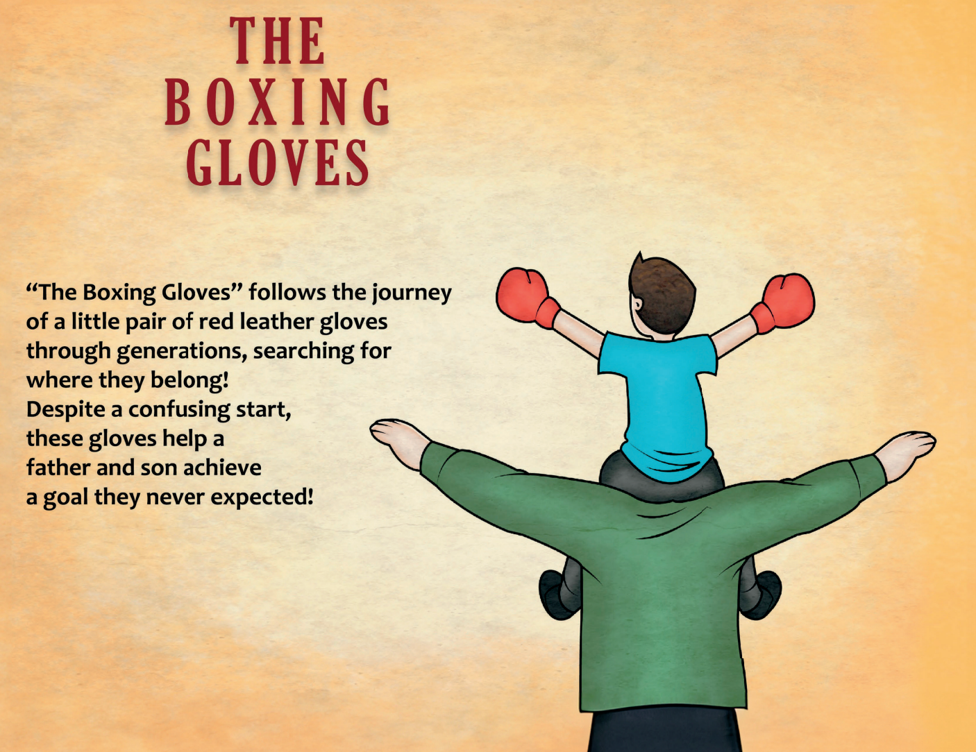 "The Boxing Gloves" Hardcover Children's Book by Sensei Seth