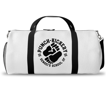 Sensei's School of Punch Kickery Duffle Bag – Sensei Seth Sensei's School of Punch Kickery Duffle Bag – Sensei Seth
